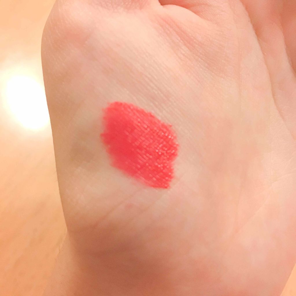 ムース キャンディー ティント 02ストロベリームース/the SAEM/リップティントを使ったクチコミ（2枚目）