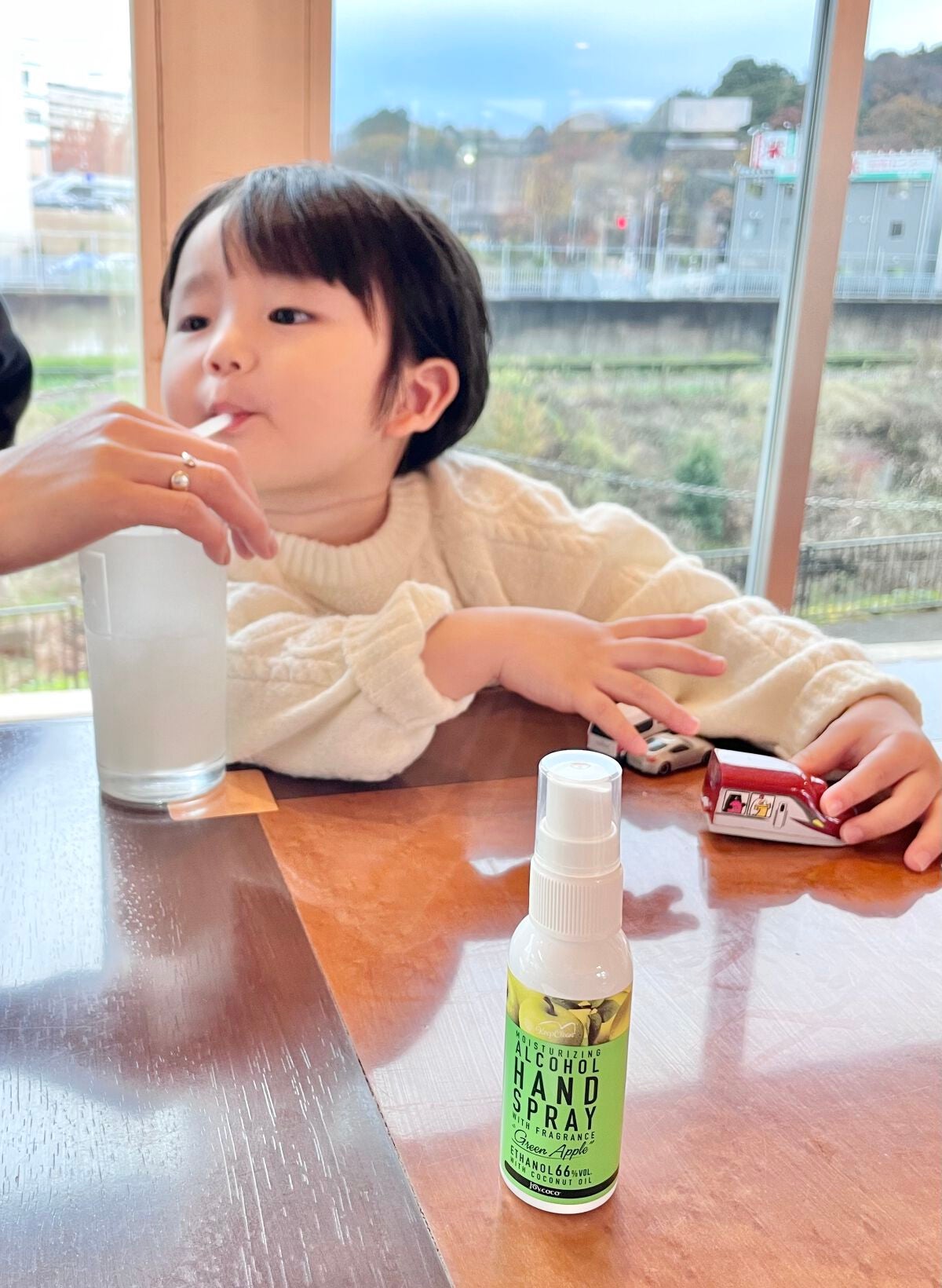 ジョイココモイストハンドスプレー/Joy.coco(ジョイココ)/ハンドクリームを使ったクチコミ(3枚目)