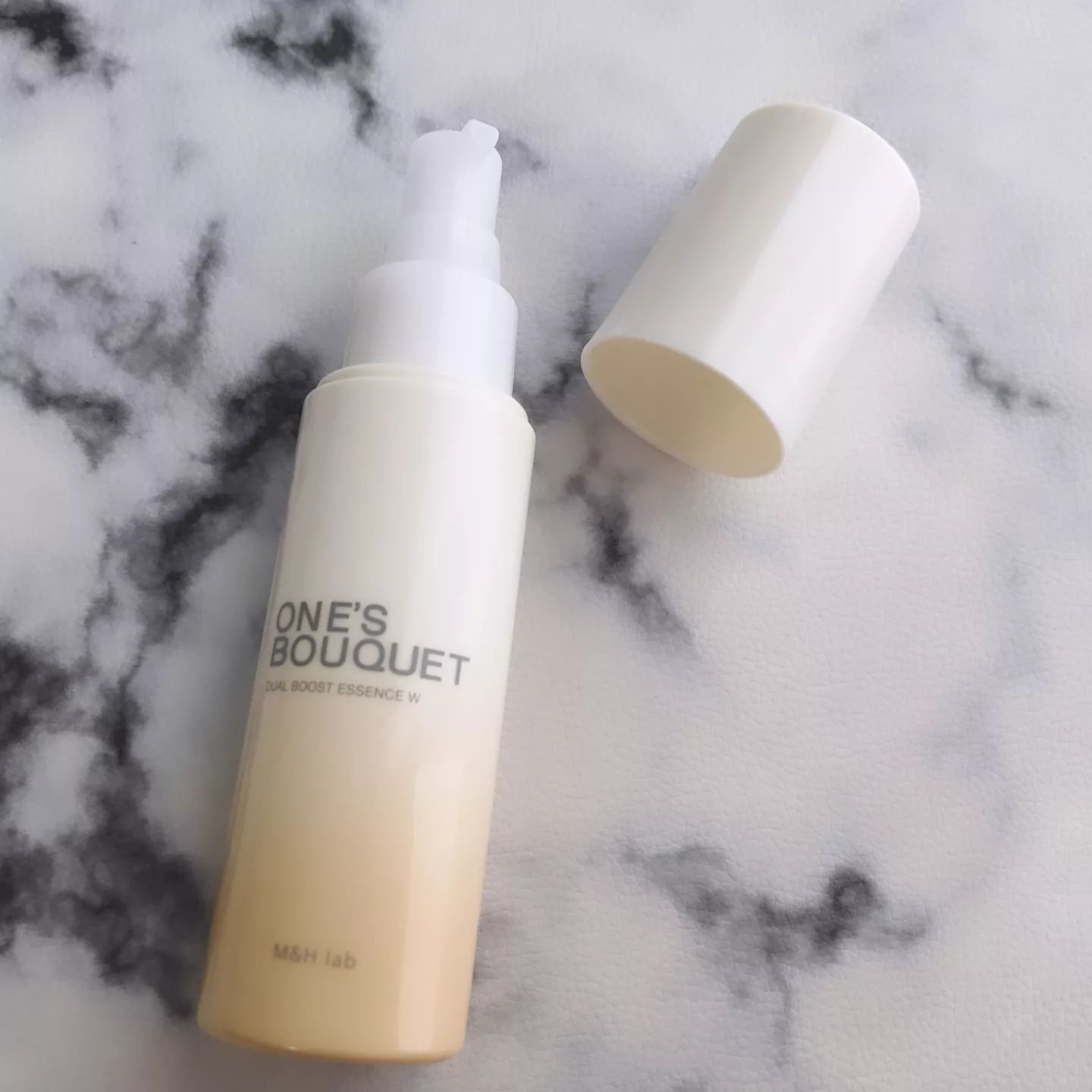 ONE’S BOUQUET（ワンズブーケ デュアルブーストエッセンス W）/M＆Hラボ/美容液を使ったクチコミ（3枚目）