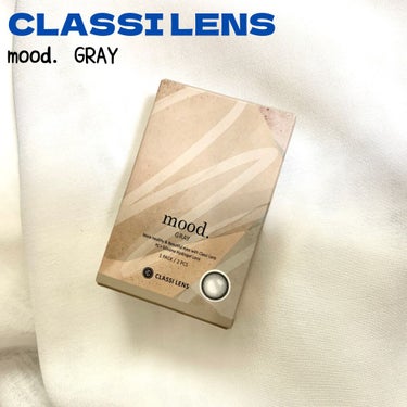 Classi Mood Gray/Classilens/カラーコンタクトレンズを使ったクチコミ（1枚目）