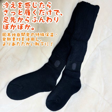 靴下サプリ まるでこたつ レディース ソックス/靴下サプリ/暖かい靴下を使ったクチコミ(2枚目)