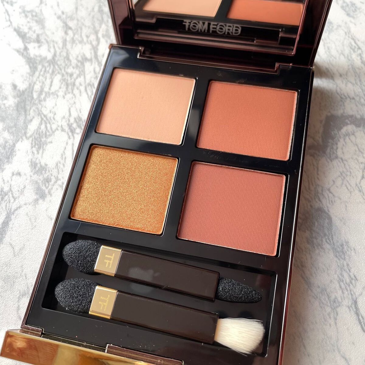 アイ カラー クォード/TOM FORD BEAUTY/アイシャドウパレットを使ったクチコミ(2枚目)