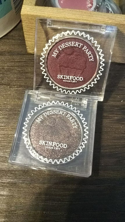 マイデザート パーティ アイシャドウ/SKINFOOD/単色アイシャドウを使ったクチコミ(1枚目)