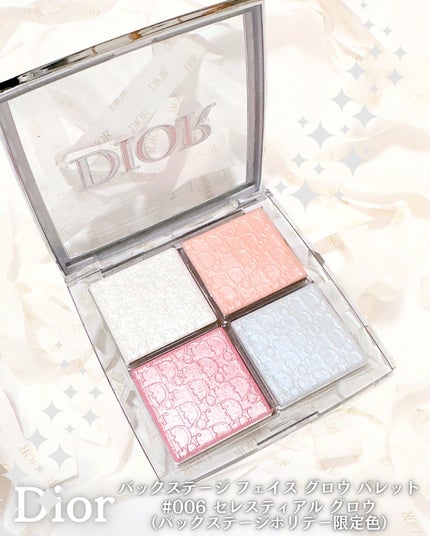 ディオール バックステージ フェイス グロウ パレット/Dior/ハイライトを使ったクチコミ(2枚目)