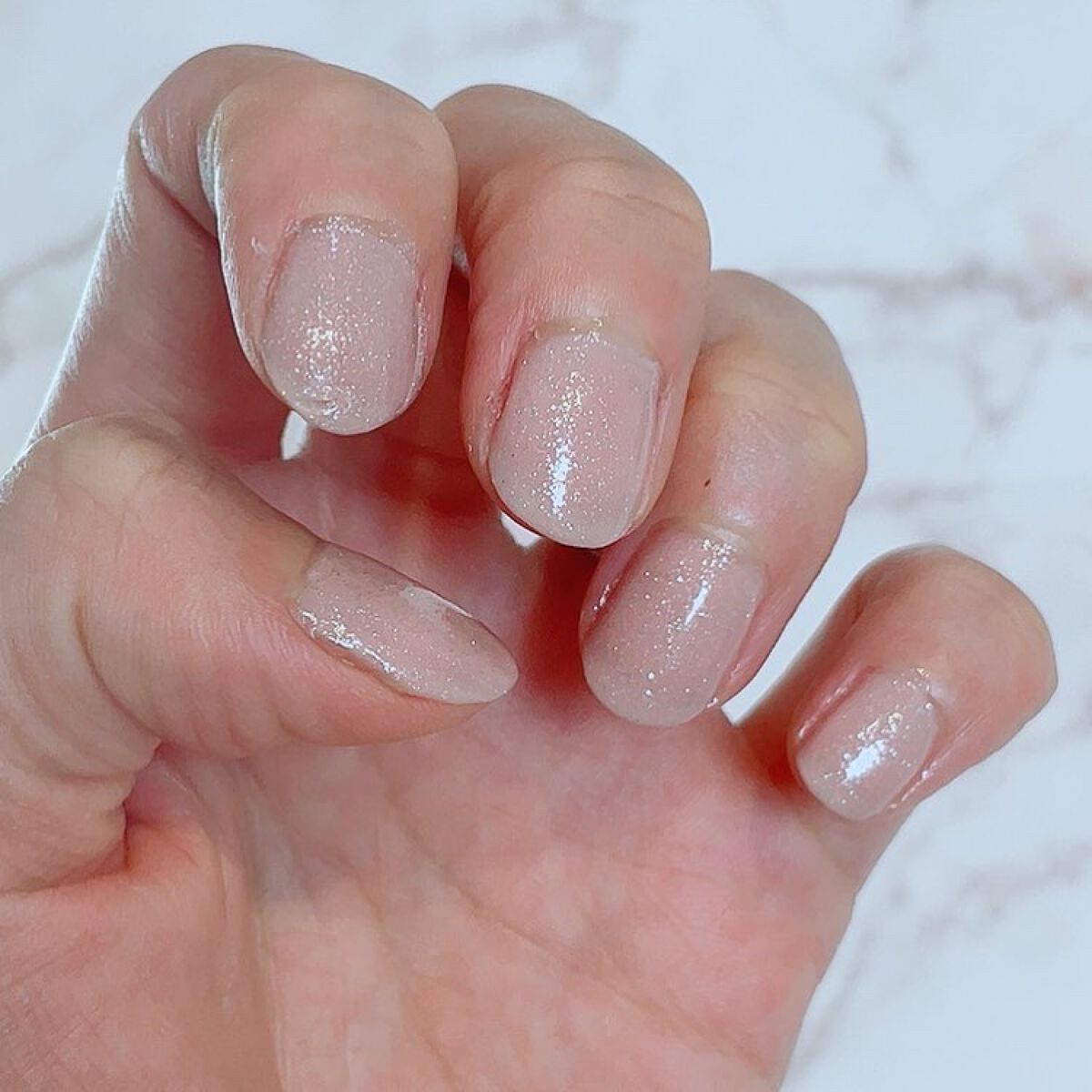 ネイルポリッシュ  10 シュガーシャンパン/Ririmew/マニキュアを使ったクチコミ（2枚目）