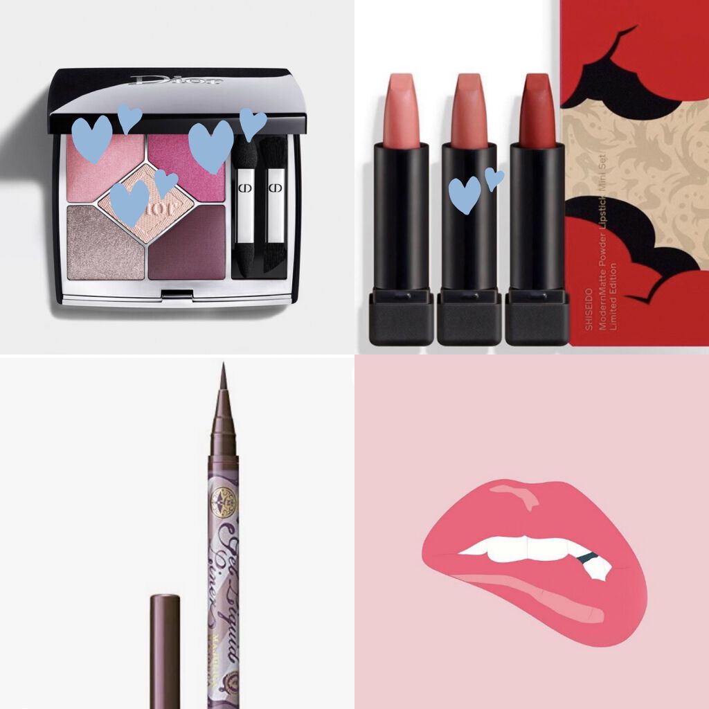 モダンマット パウダーリップスティック ミニセット リミテッド エディション/SHISEIDO/口紅を使ったクチコミ（1枚目）