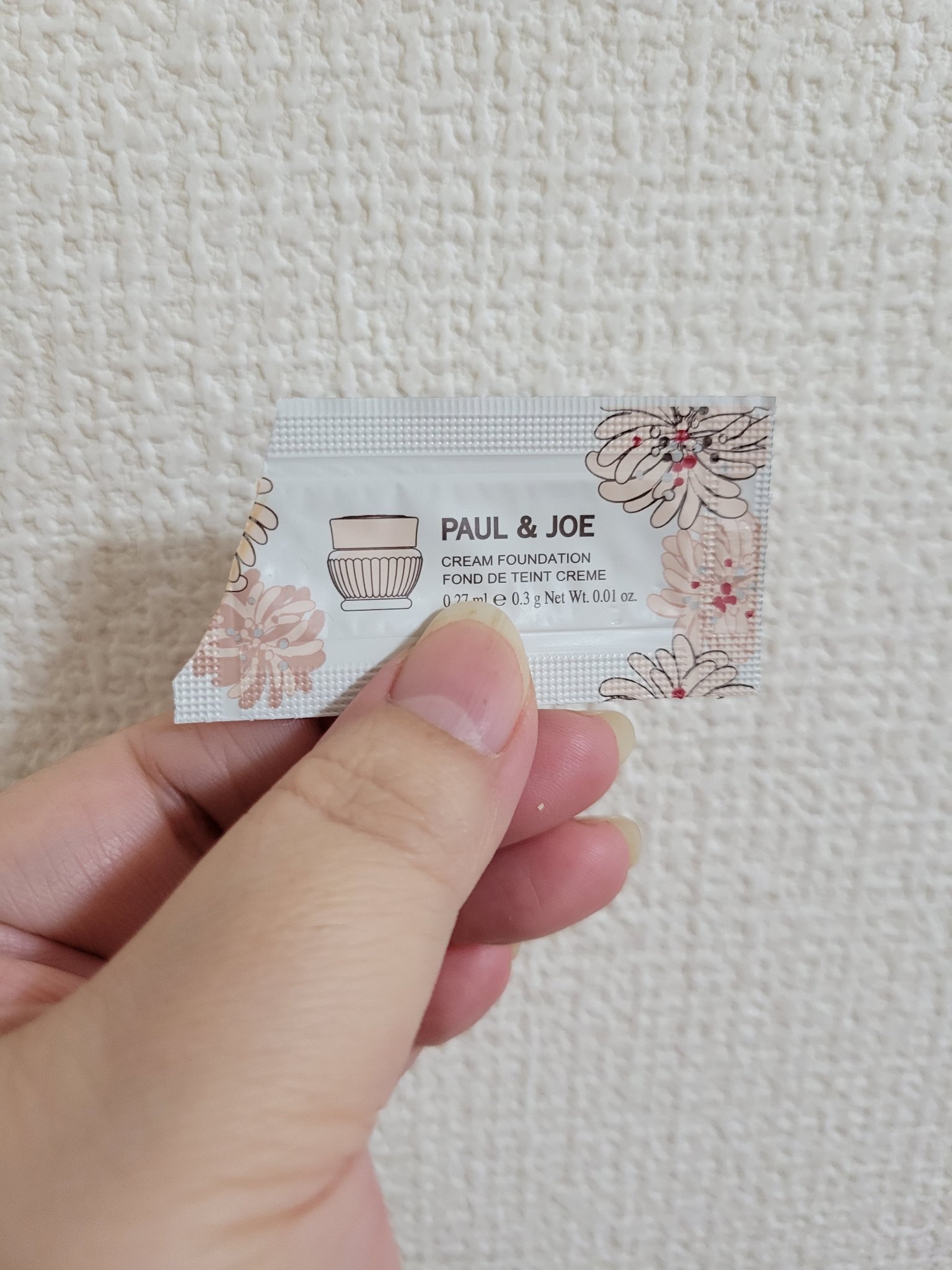 フォンダン クリーム ファンデーション 102/PAUL & JOE BEAUTE/クリーム・エマルジョンファンデーションを使ったクチコミ（1枚目）