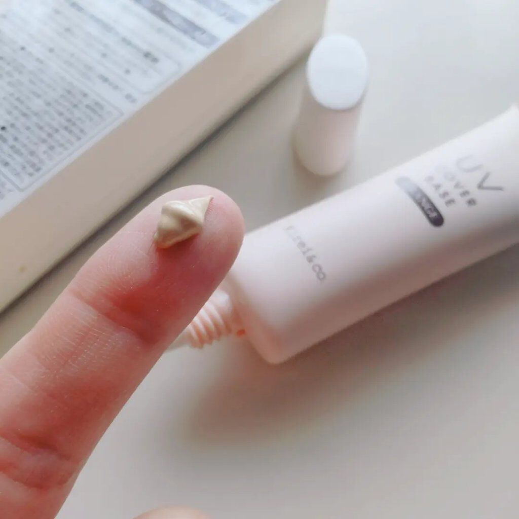 UVカバーベース/Kirei&co./日焼け止めクリームを使ったクチコミ（2枚目）