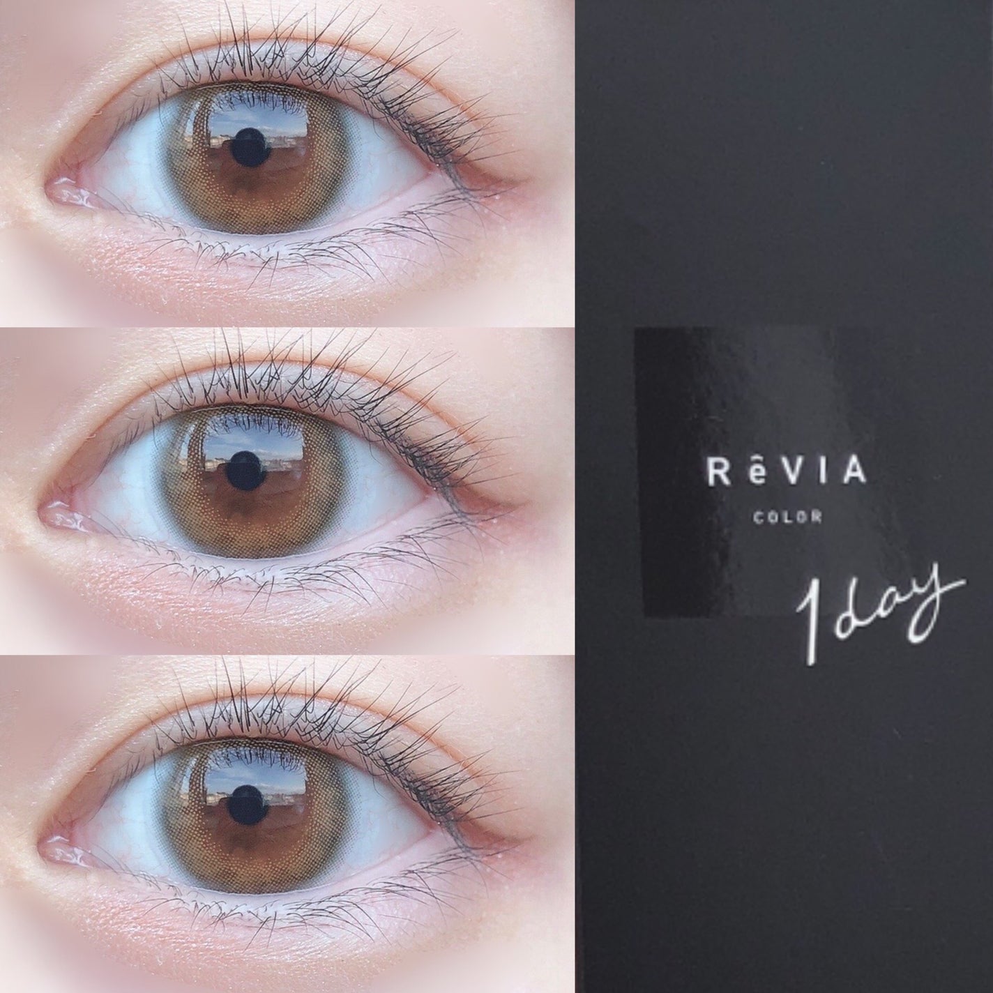 ReVIA 1day/ReVIA/ワンデー(1DAY)カラコンを使ったクチコミ(4枚目)