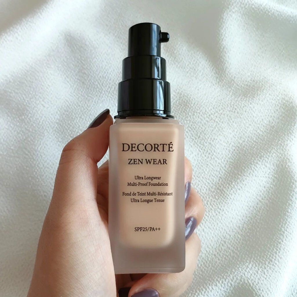 ゼン ウェア フルイド/DECORTÉ/リキッドファンデーションを使ったクチコミ（2枚目）