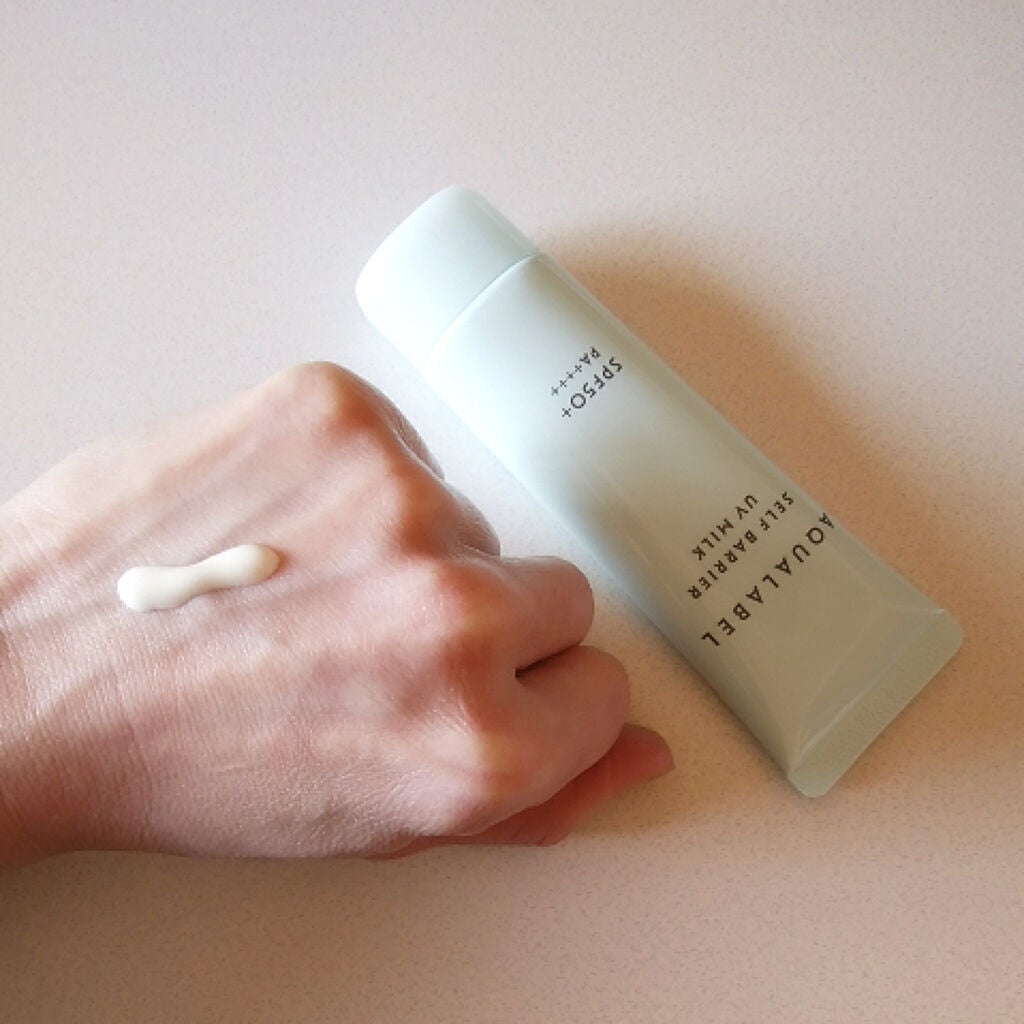 セルフバリア UV ミルク/アクアレーベル/乳液を使ったクチコミ(2枚目)