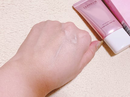 トーンアップUVクリーム/LEPOREM/化粧下地を使ったクチコミ(4枚目)