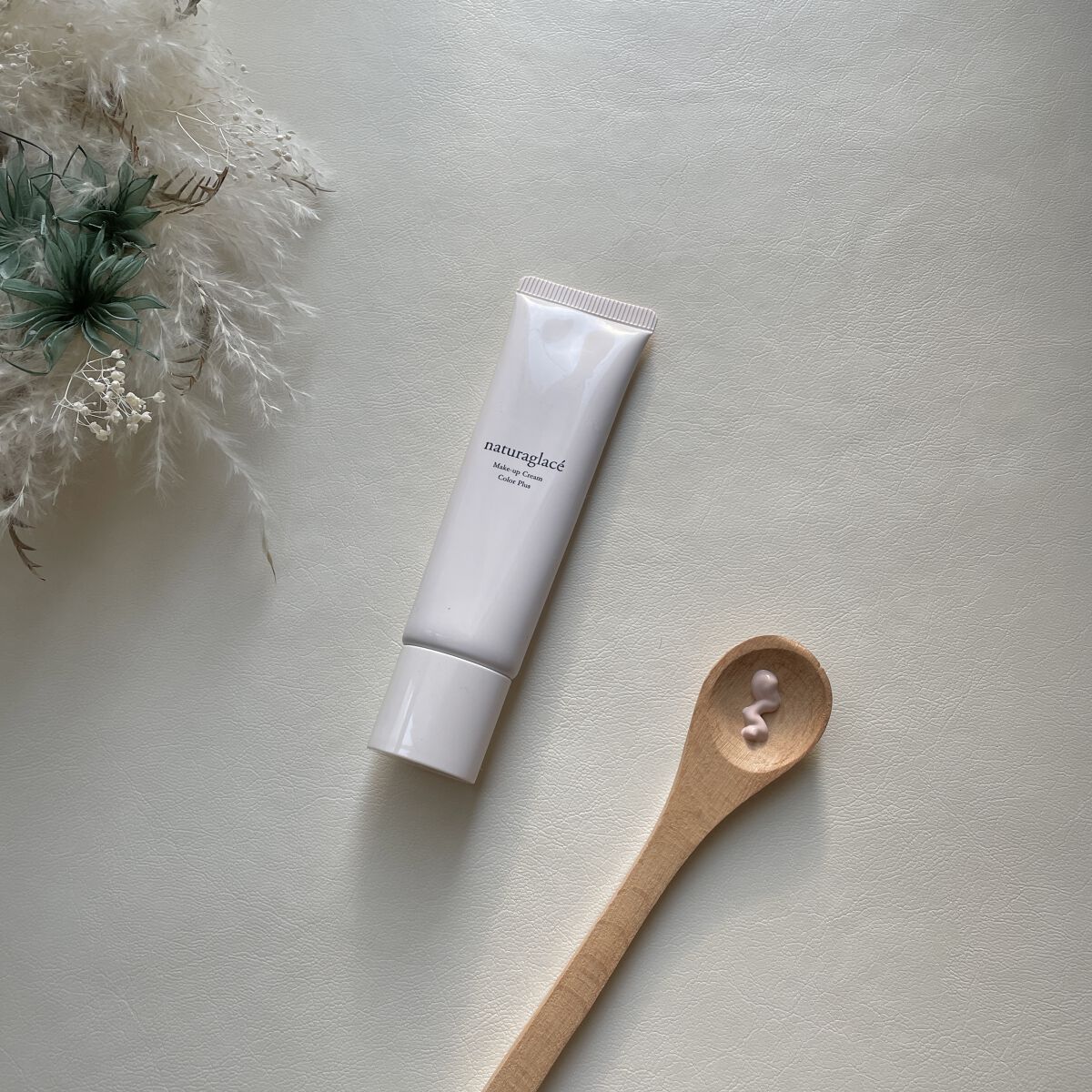 メイクアップクリーム カラープラス ラベンダーピンク/ナチュラグラッセ/化粧下地を使ったクチコミ（3枚目）