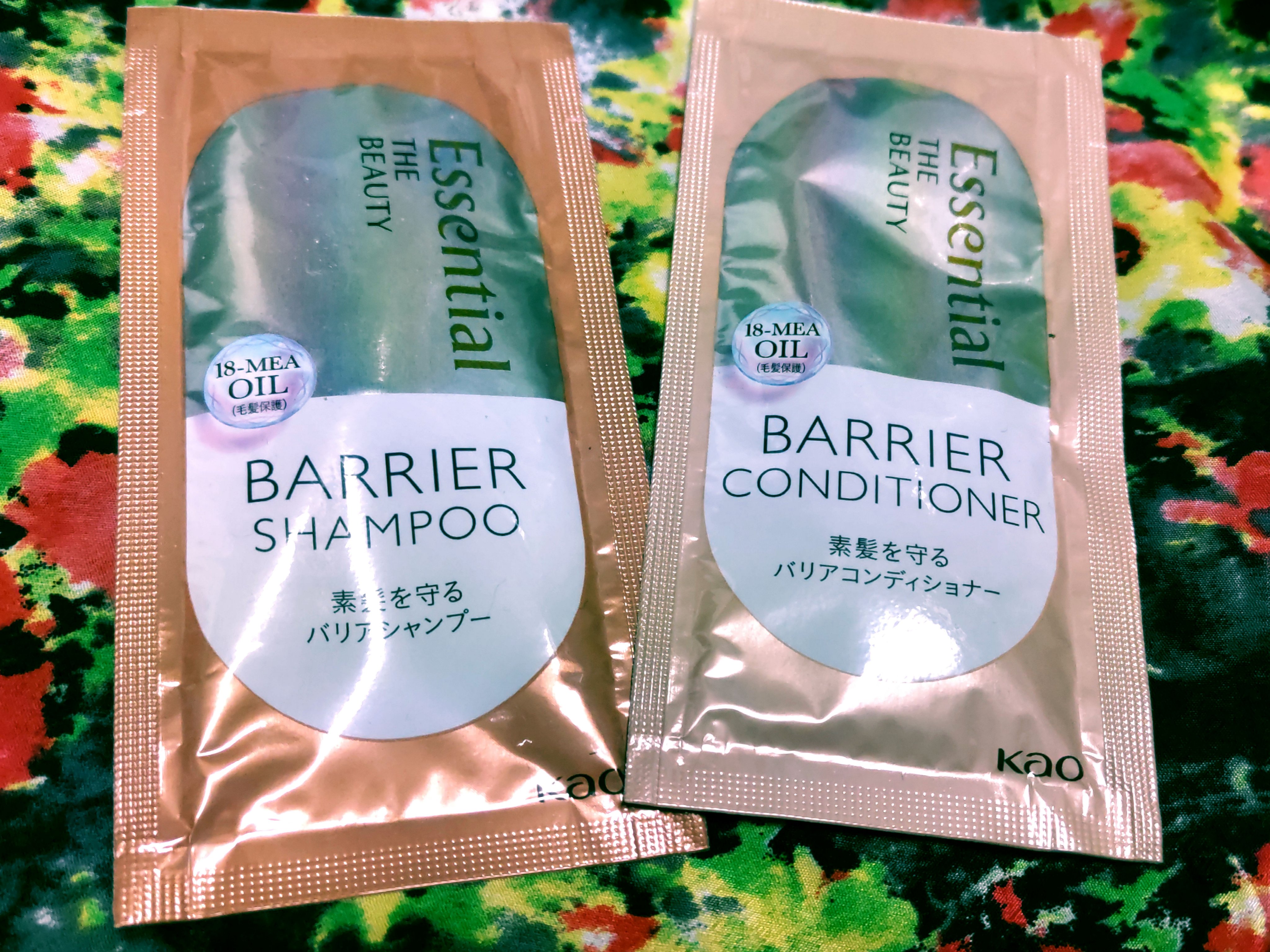 ザビューティ 髪のキメ美容素髪を守る バリアシャンプー/コンディショナー/エッセンシャル/シャンプー・コンディショナーを使ったクチコミ（2枚目）