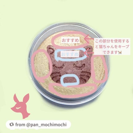 スパークリング アイカラー リミテッド/PAUL & JOE BEAUTE/ジェル・クリームアイシャドウを使ったクチコミ(2枚目)