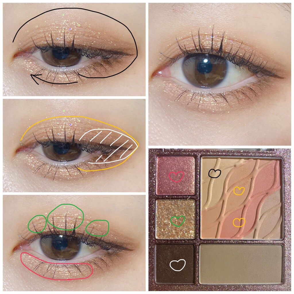 colorgram マルチキューブパレット/Colorgram/アイシャドウパレットを使ったクチコミ(3枚目)