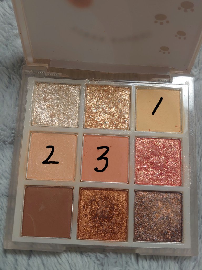 アイプランナー D05 ピーチミックス(限定)/excel/単色アイシャドウを使ったクチコミ（2枚目）