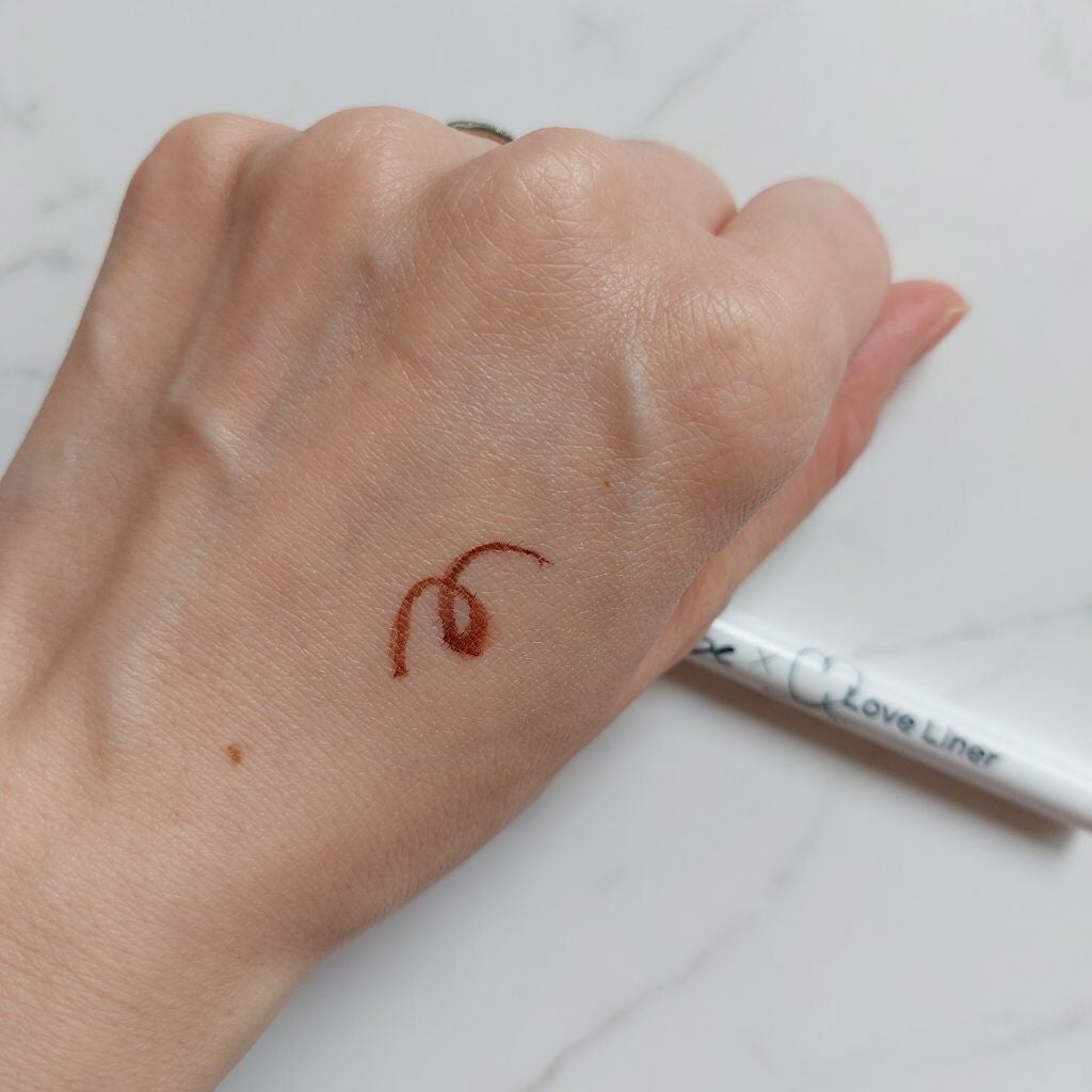 リキッドアイライナー/&be/リキッドアイライナーを使ったクチコミ(2枚目)