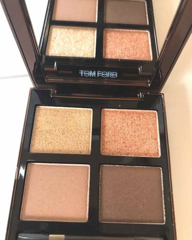 アイ カラー クォード 01 ゴールデン ミンク/TOM FORD BEAUTY/アイシャドウパレットを使ったクチコミ（3枚目）