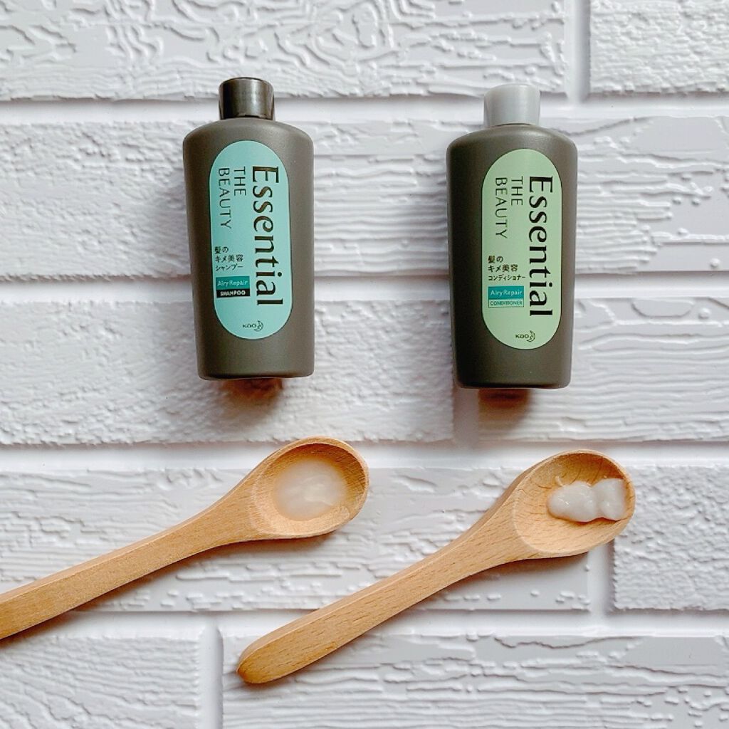 THE BEAUTY 髪のキメ美容シャンプー/コンディショナー<モイストリペア> /エッセンシャル/市販シャンプーを使ったクチコミ(3枚目)
