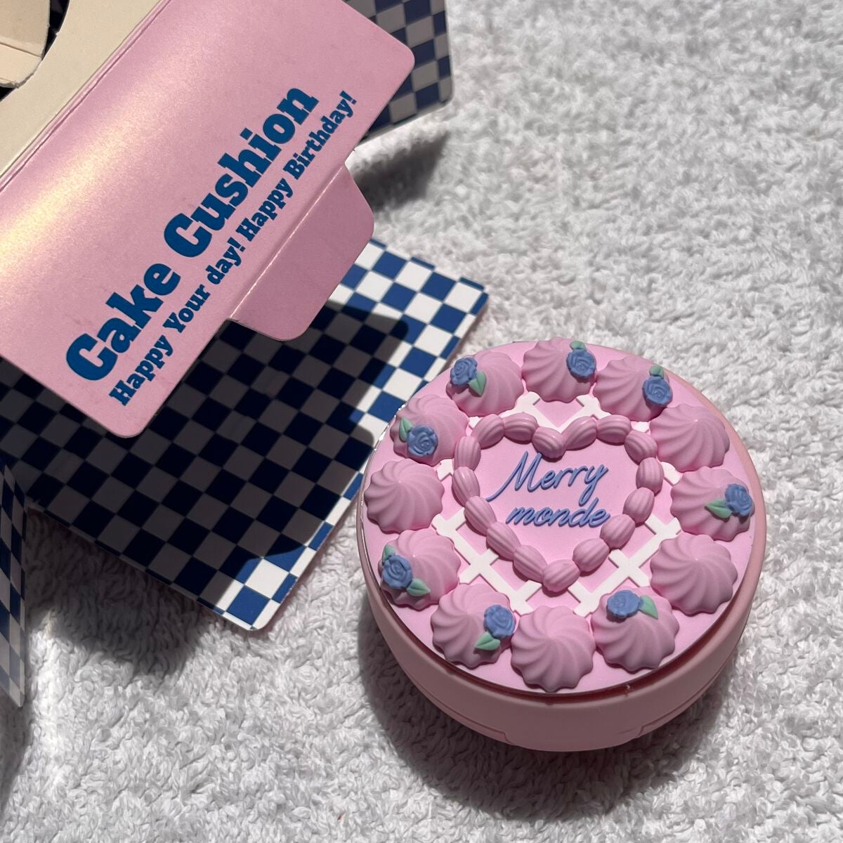 ハッピーユアデイクッション/Merrymonde/クッションファンデーションを使ったクチコミ(9枚目)