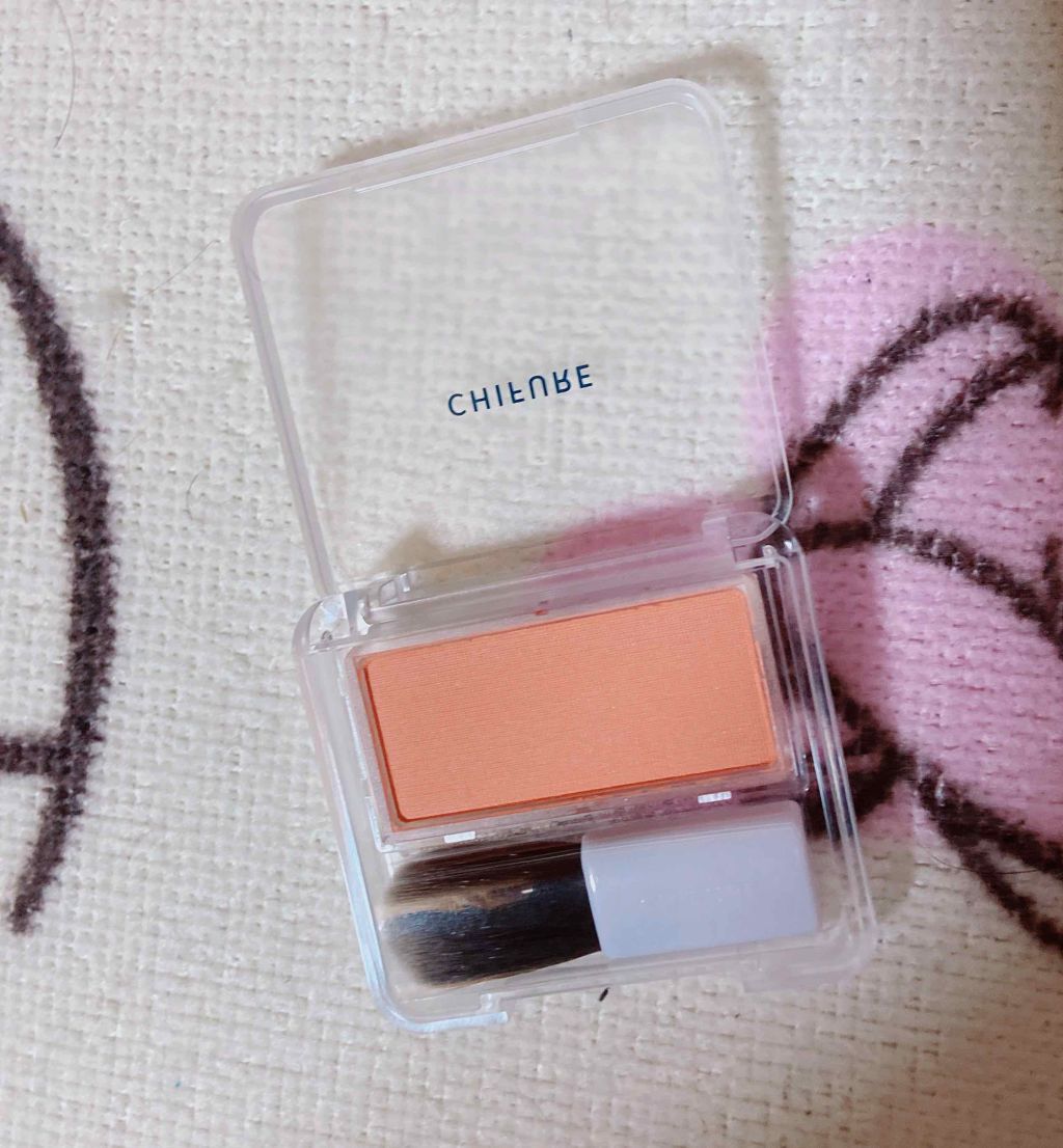 パウダー チーク/ちふれ/パウダーチークを使ったクチコミ（2枚目）