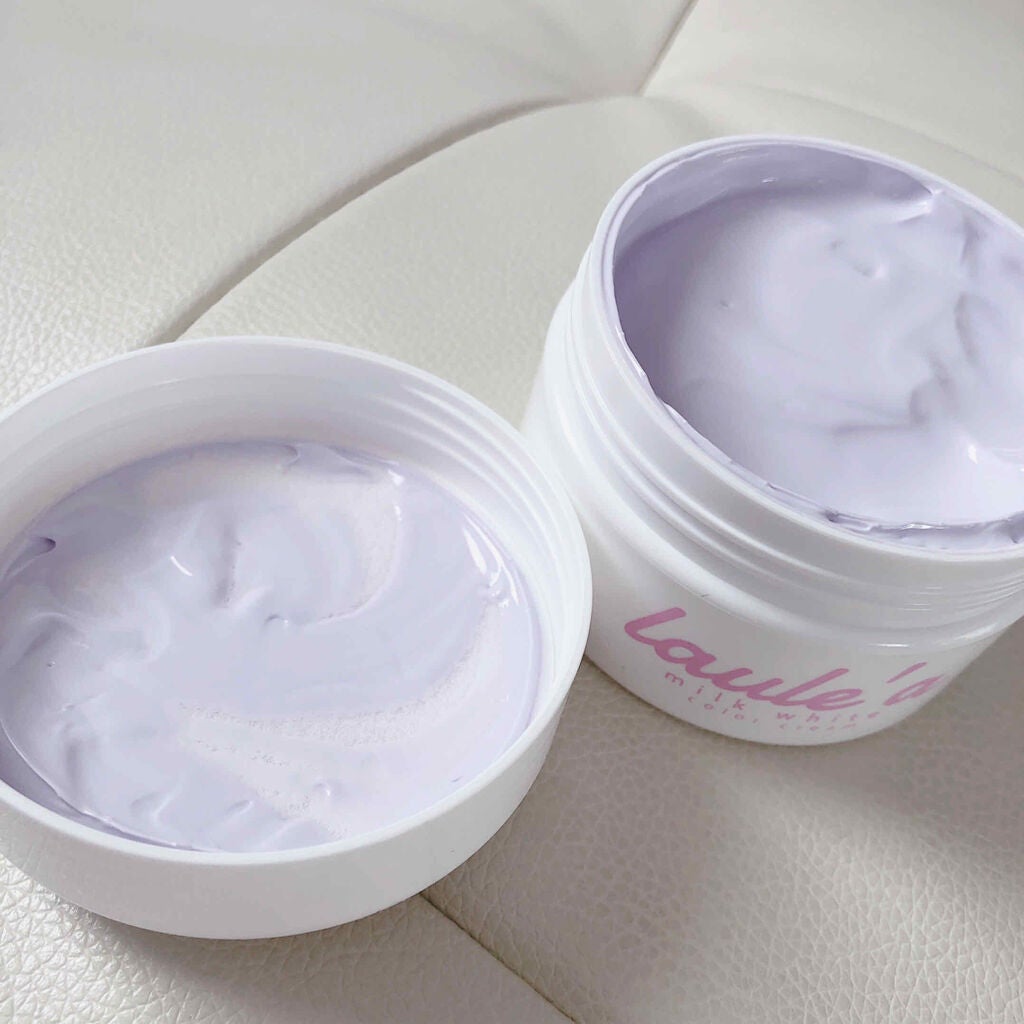 ミルクホワイトクリーム/Laule'a/フェイスクリームを使ったクチコミ(3枚目)
