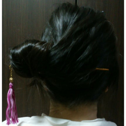 まとめ髪つくるフォーム/リーゼ/ヘアムースを使ったクチコミ(1枚目)