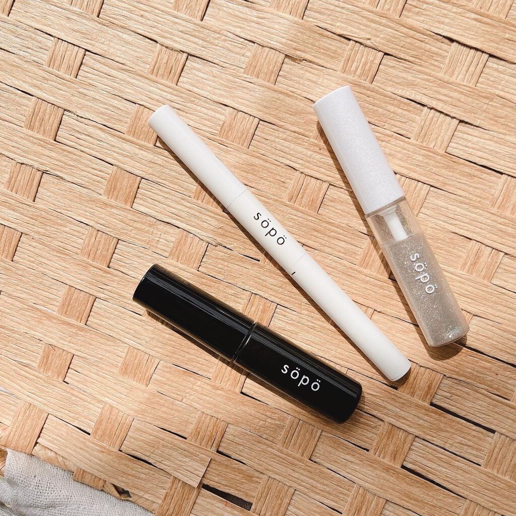 カラーマスカラ/sopo/マスカラを使ったクチコミ（1枚目）