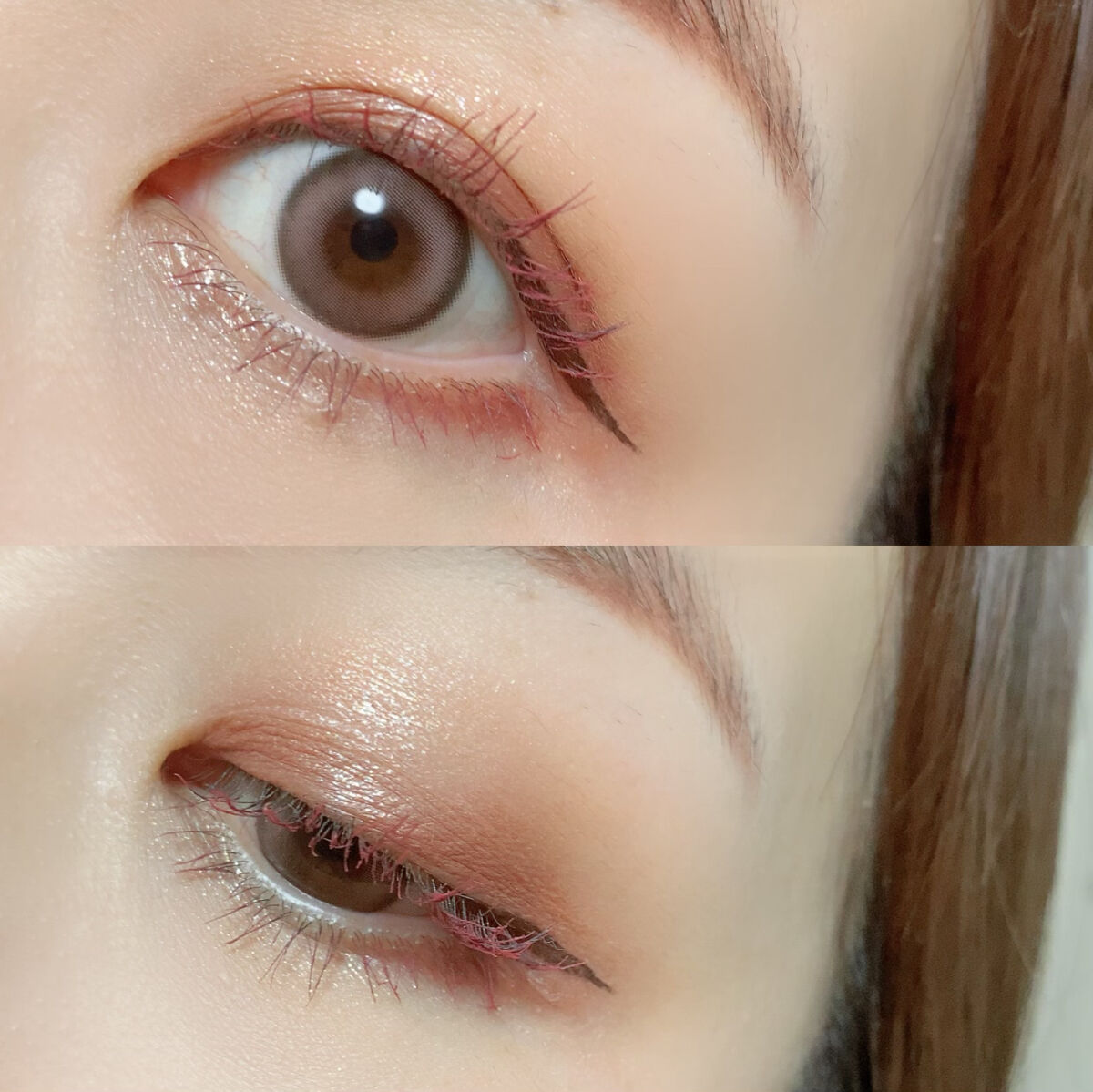 chuuLENS Milk&Tea 1day/chuu LENS/ワンデー（１DAY）カラコンを使ったクチコミ（1枚目）