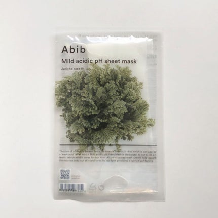 弱酸性pHシートマスク ジェリコローズフィット/Abib /シートマスク・パックを使ったクチコミ(1枚目)