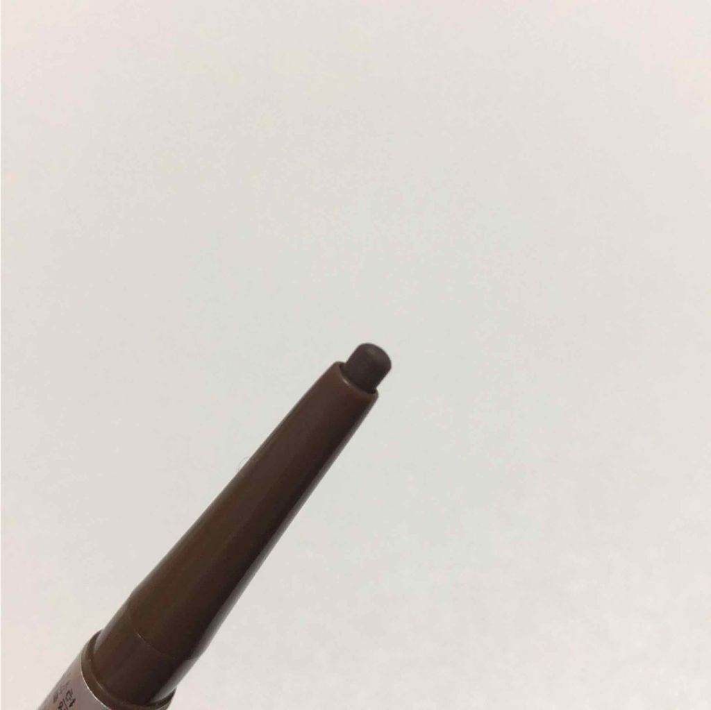 だ円芯 アルミ アイブローペンシル/DAISO/アイブロウペンシルを使ったクチコミ（2枚目）