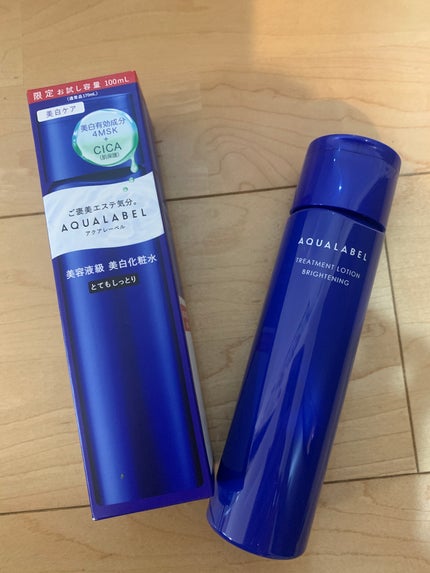 トリートメントローション (ブライトニング) とてもしっとり/アクアレーベル/化粧水を使ったクチコミ(1枚目)