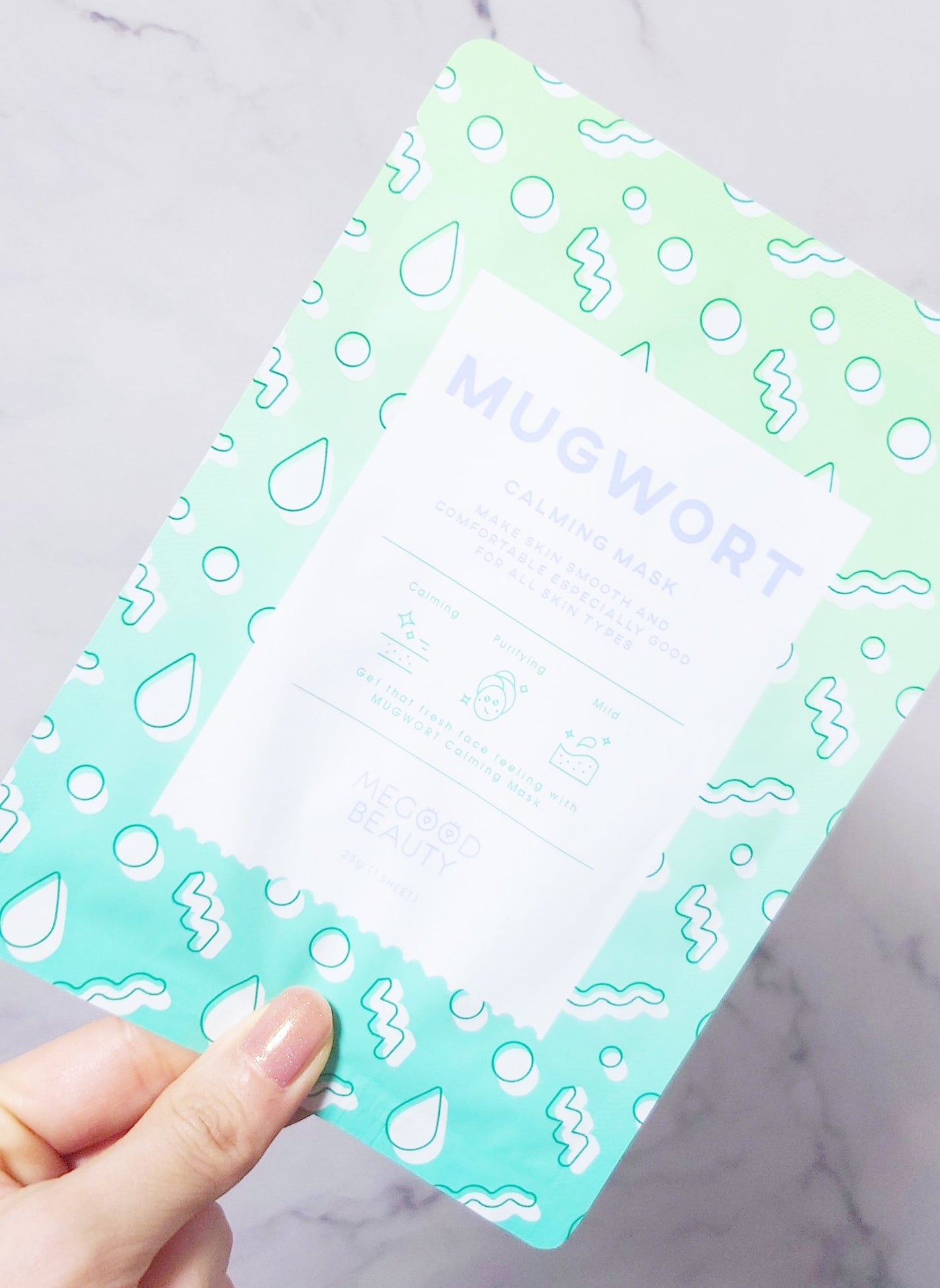 マグワート カーミング マスク/MEGOOD BEAUTY/シートマスク・パックを使ったクチコミ(1枚目)