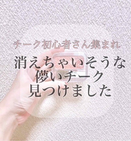 ナチュラル チークN/CEZANNE/パウダーチークを使ったクチコミ(1枚目)