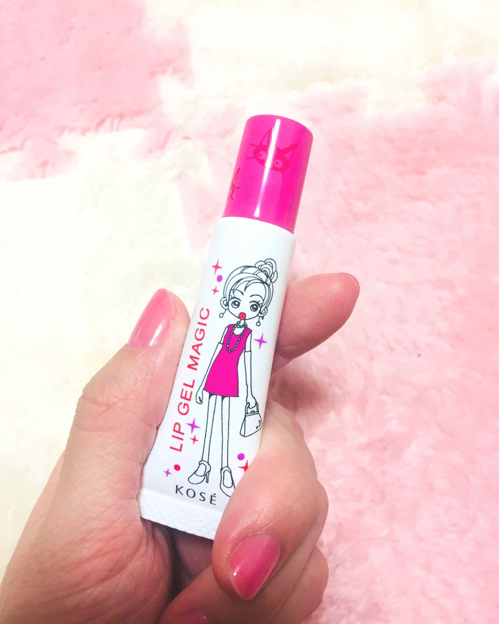 リップ ジェル マジック/コーセーコスメニエンス/リップグロスを使ったクチコミ（2枚目）