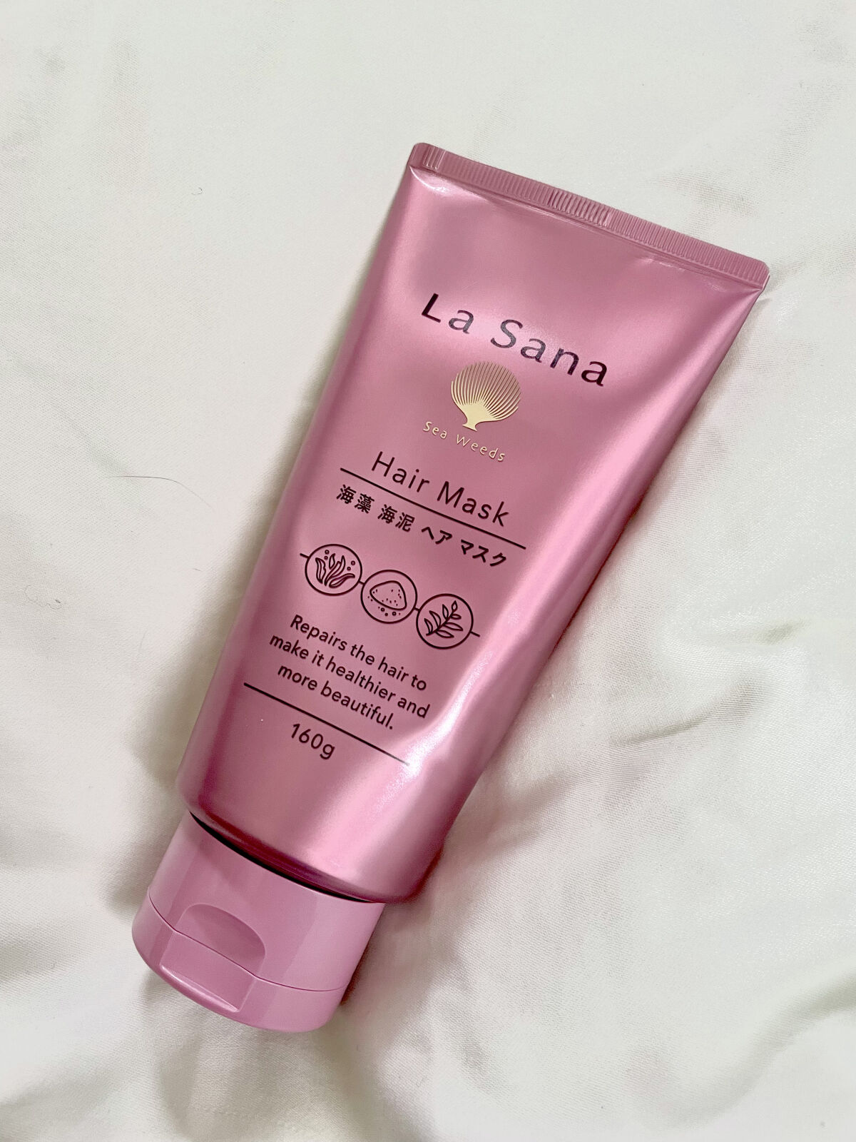 海藻 海泥 ヘア マスク/ラサーナ/ヘアマスク・ヘアパックを使ったクチコミ（1枚目）