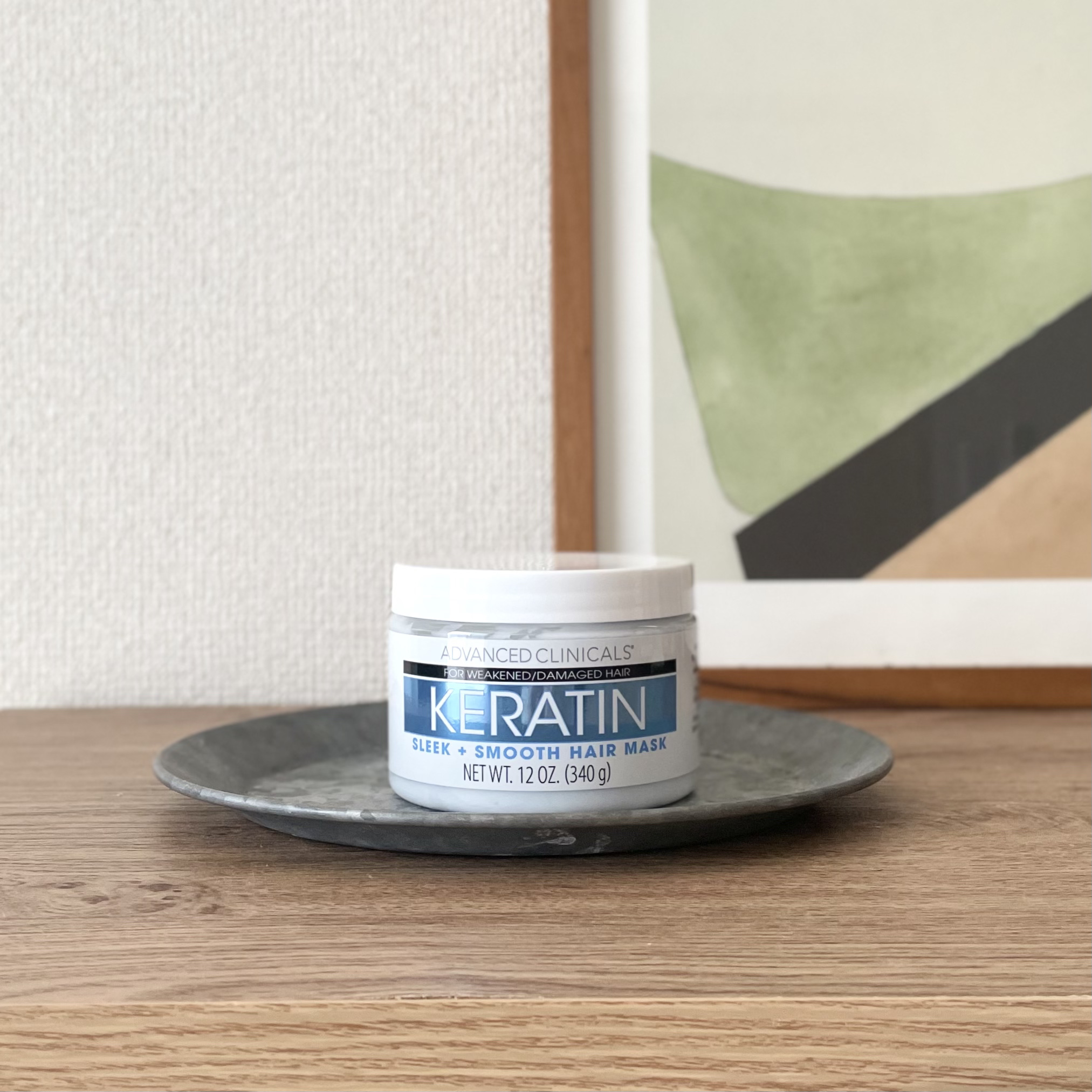 ケラチン スリーク+スムースヘアマスク/ADVANCED CLINICALS/ヘアマスク・ヘアパックを使ったクチコミ（1枚目）