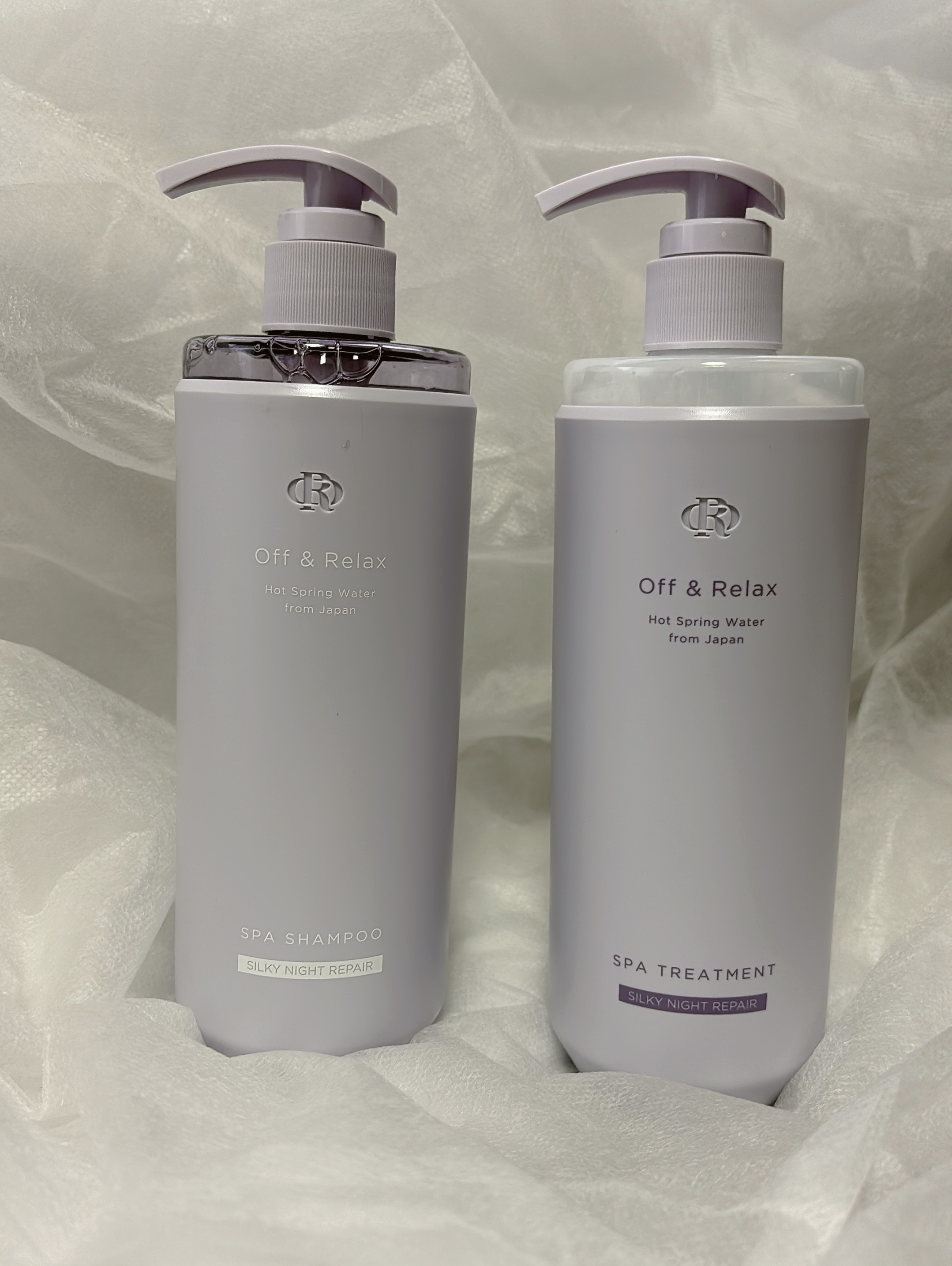 ＯＲ スパ・シャンプー／ヘアトリートメント シルキーナイトリペア/Off&Relax/市販シャンプーを使ったクチコミ（1枚目）