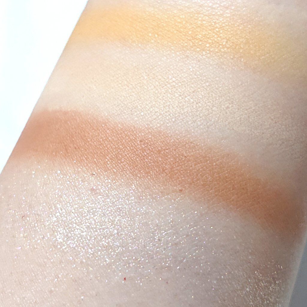 ZEESEAデザートコレクション４カラーアイシャドウパレット/ZEESEA/アイシャドウパレットを使ったクチコミ（3枚目）