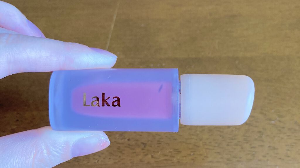 フルーティーグラムティント/Laka/リップティントを使ったクチコミ（2枚目）
