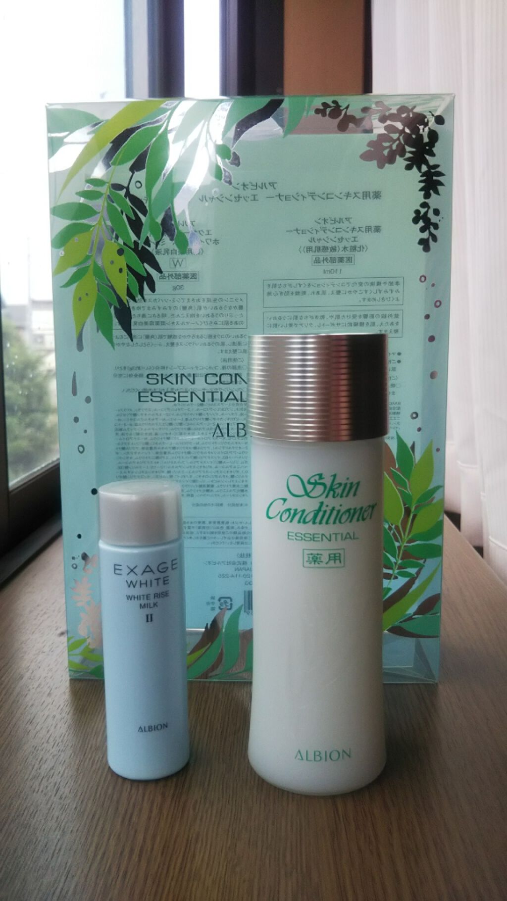 薬用スキンコンディショナー エッセンシャル ファーストキット/ALBION/スキンケアキットを使ったクチコミ（1枚目）