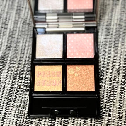 ドラマティックアイカラー (パウダー)/(クリーム) OR210 ピーチシロップ (パール)/マキアージュ/アイシャドウパレットを使ったクチコミ(1枚目)