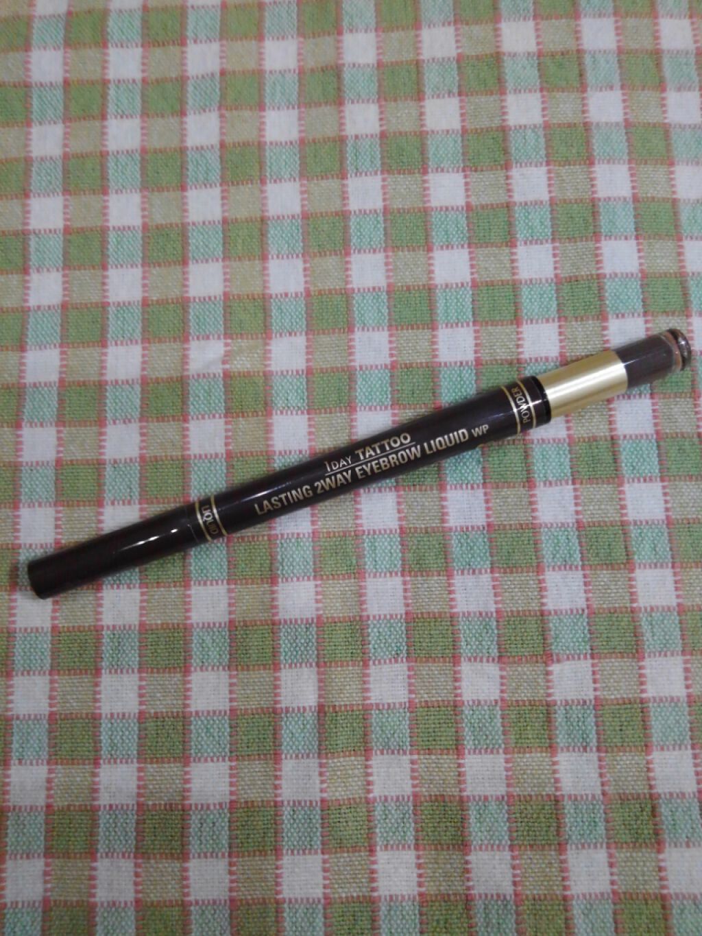 ラスティングツーウェイアイブロウ リキッド(旧)/K-パレット/リキッドアイブロウを使ったクチコミ(1枚目)