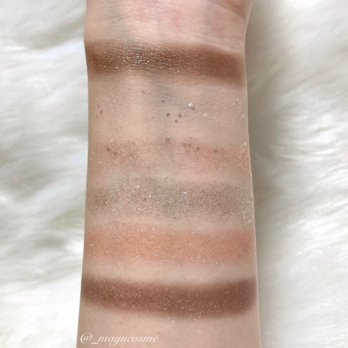 オーマイグリッターポップ/ABOUT TONE/アイシャドウパレットを使ったクチコミ（3枚目）