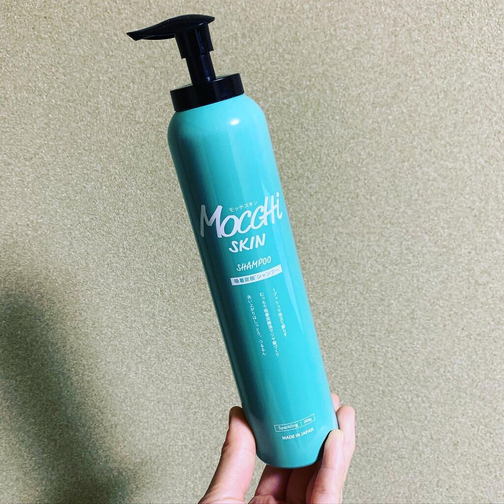 吸着スパークリングシャンプー /MoccHi SKIN/市販シャンプーを使ったクチコミ（2枚目）