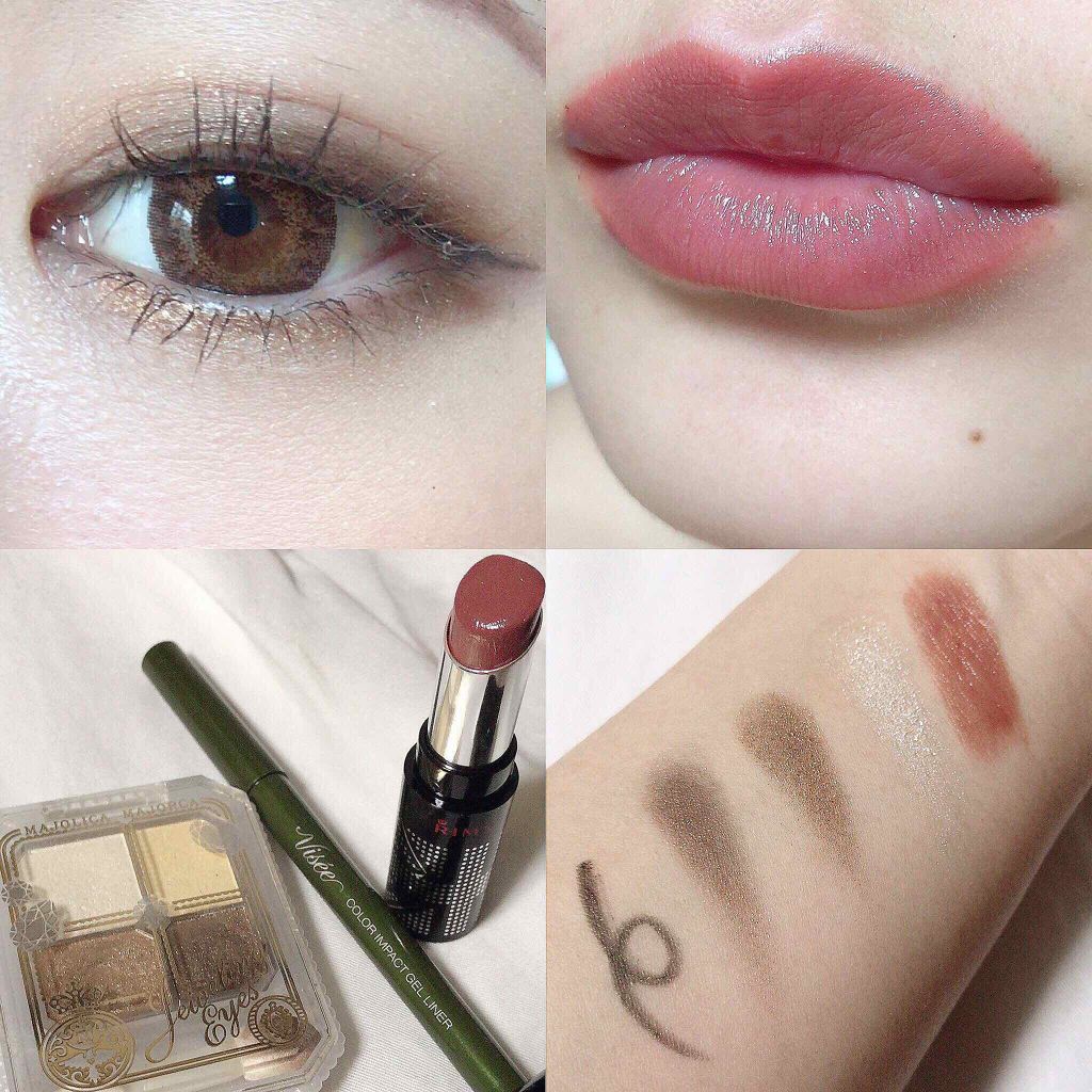 カラーインパクト ジェルライナー/Visée/ジェルアイライナーを使ったクチコミ(1枚目)