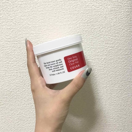 ワンステップオリジナルクリアパッド/COSRX/トナーパッドを使ったクチコミ(1枚目)