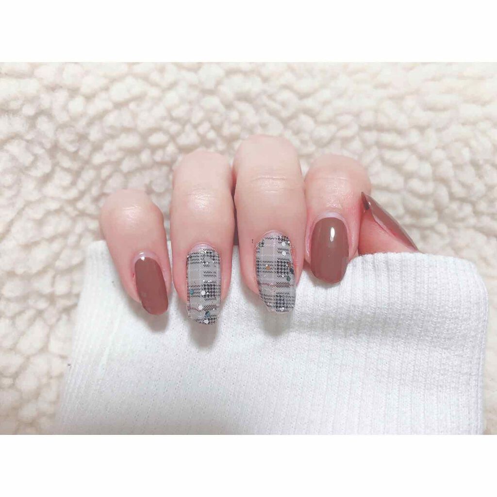 しずくネイルシール/キャンドゥ/ネイルシールを使ったクチコミ（1枚目）