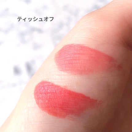 ジューシーラスティングティント/rom&nd/リップティントを使ったクチコミ(4枚目)